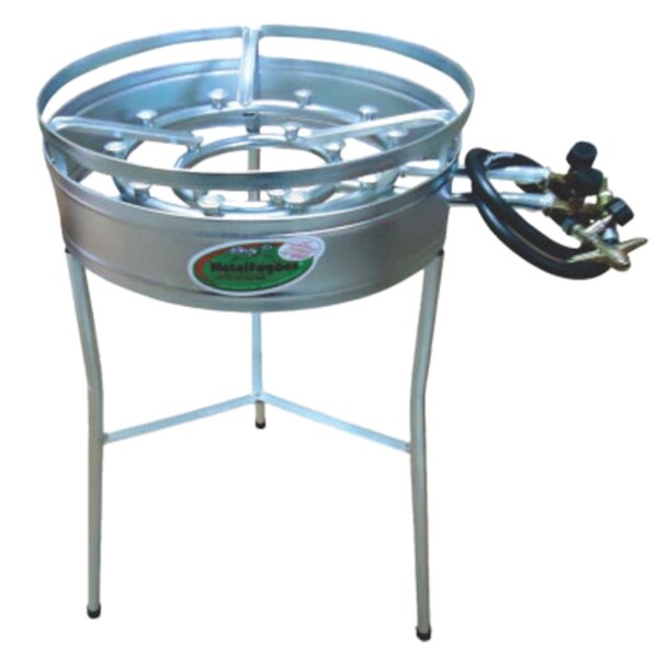 Fogareiro Duplo 14 Caulin Ref 4070 Desmontável Acampamento