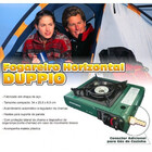 Fogareiro Horizontal Duppio Com Maleta