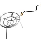 Fogareiro Multiuso 12 Caulins Alta Pressão Camping Qualinox