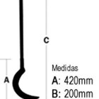 Foice Roçadeira Meia Lua Fechada Wenzel