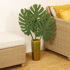 Haste moldável em Pu Costela de Adão, verde.