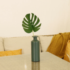 Haste Folha Costela de Adão em Pu, com tubo moldável, verde.