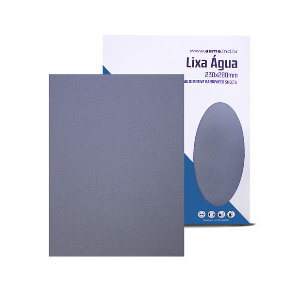 Folha De Lixa Água Aeme Extra 230x280mm Grão - 800