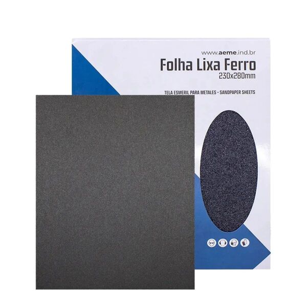 Folha De Lixa Ferro Aeme 230x280mm Unitário - 36