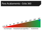 Folha de Lixa para Metal (D´água) Grão 360 Bosch