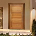 Folha De Porta 210x100cm Tauari Suiça Mapaf Marrom-claro