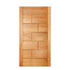 Folha De Porta 210x102 Cm Tauari Belga Mapaf Marrom-claro