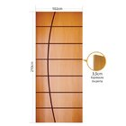 Folha de porta 210x102cm Tauari HDF Frisada Mapaf (modelo 185)