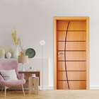 Folha de porta 210x110cm Tauari HDF Frisada Mapaf (modelo 185)