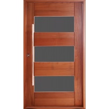 Folha De Porta 210x112 Cm Tauari Milao S/ Vidro Mapaf Marrom