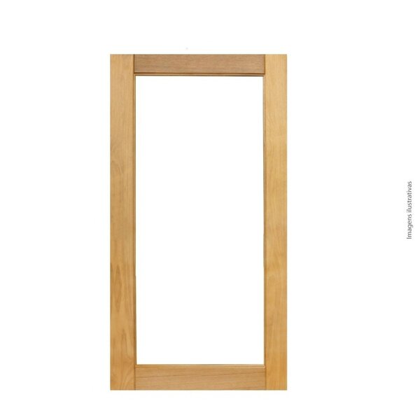 Folha De Porta 210x120cm Tauari Panorâmica Sem Vidro Mapaf Ma