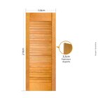 Folha De Porta 210x120cm Tauari Suiça Mapaf Marrom-claro