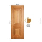 Folha De Porta 210x60cm Tauari Basalto Mapaf Marrom-claro