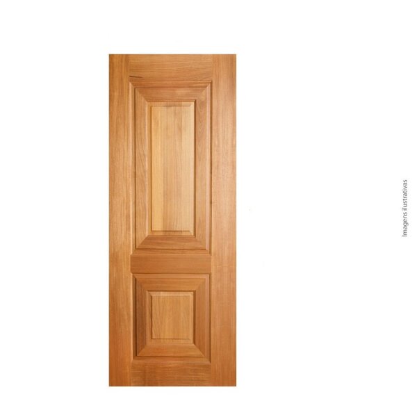 Folha De Porta 210x60cm Tauari Basalto Mapaf Marrom-claro
