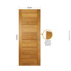 Folha De Porta 210x62cm Tauari Roma Mapaf Marrom Claro