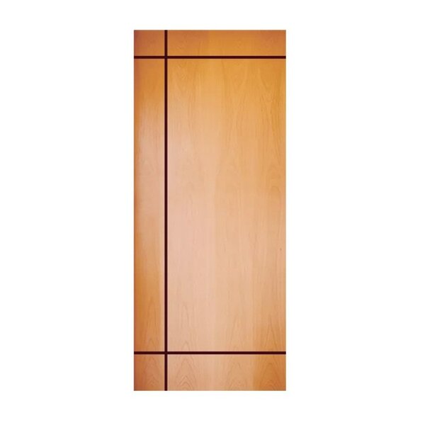 Folha De Porta 210x70 Cm Hdf Frisada Modelo 197 Mapaf Marrom