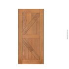 Folha De Porta 210x70 Cm Tauari Celeiro Mapaf Marrom-claro