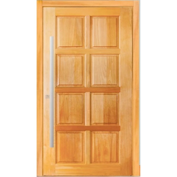 Folha De Porta 210x70 Cm Tauari Pv8 Mapaf Marrom-claro