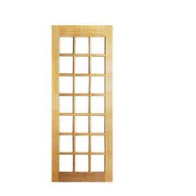 Folha De Porta 210x70cm Tauari Ad Vidros Mapaf Marrom-claro