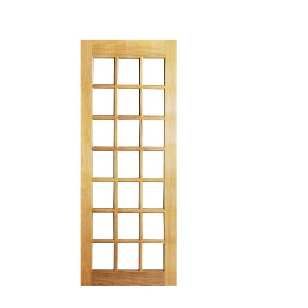 Folha De Porta 210x70cm Tauari Ad Vidros Mapaf Marrom-claro