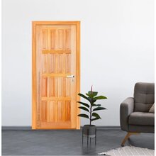 Folha De Porta 210x70cm Tauari Pp16 Mapaf Marrom-claro