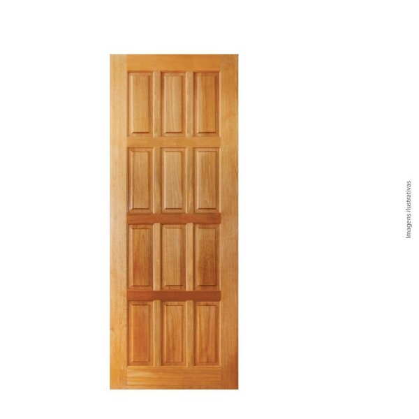 Folha De Porta 210x70cm Tauari Pv12 Mapaf Marrom-claro