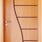 Folha de porta 210x72cm Tauari HDF Frisada Mapaf (modelo 33)