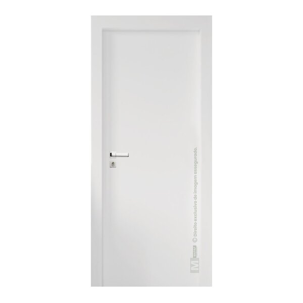 Folha De Porta 210x80cm Semi Solida Mapaf Branco Prime