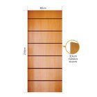 Folha de porta 210x80cm Tauari HDF Frisada Mapaf (modelo 180)