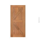 Folha De Porta 210x82 Cm Tauari Celeiro Mapaf Marrom-claro