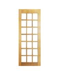 Folha De Porta 210x82cm Tauari Ad Vidros Mapaf Marrom-claro