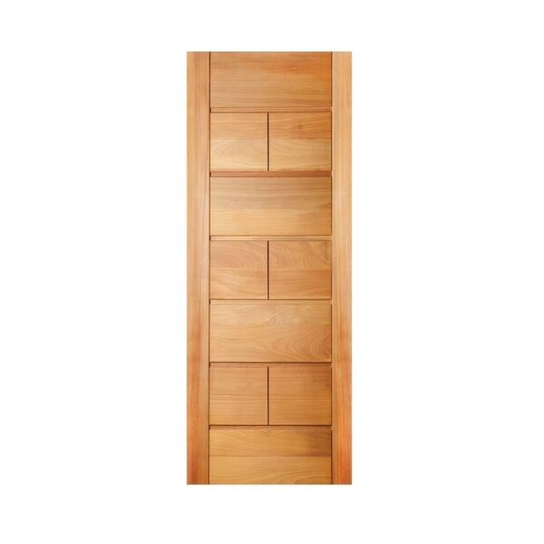 Folha De Porta 210x82cm Tauari Franca Mapaf Marrom-claro