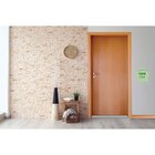 Folha De Porta 210x82cm Verniz Lisa Mapaf Marrom Claro