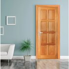 Folha De Porta 210x90 Cm Tauari Pv8 Mapaf Marrom-claro