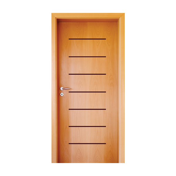 Folha de porta 210x90cm Tauari HDF Frisada Mapaf (modelo 181)