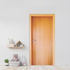 Folha de porta 210x90cm Tauari HDF S/ Friso Mapaf