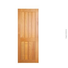 Folha De Porta 210x92 Cm Tauari Ad02 Mapaf Marrom-claro