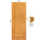 Folha De Porta 210x92cm Tauari Segovia Mapaf Marrom-claro