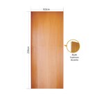 Folha De Porta 250x102cm Piso Teto Tauari Mapaf Marrom Claro