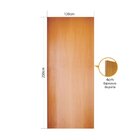 Folha De Porta 250x120cm Piso Teto Tauari Mapaf Marrom Claro