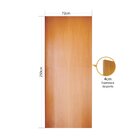 Folha De Porta 250x72cm Piso Teto Tauari Mapaf Marrom Claro