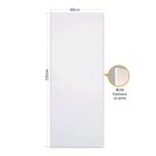 Folha De Porta 250x80cm Piso Teto Prime Mapaf Marrom Claro