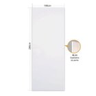 Folha De Porta 280x100cm Piso Teto Prime Mapaf Marrom Claro