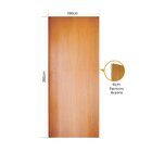 Folha De Porta 280x100cm Piso Teto Tauari Mapaf Marrom Claro