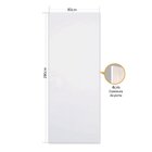 Folha De Porta 280x80cm Piso Teto Prime Mapaf Marrom Claro