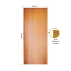 Folha De Porta 280x92cm Piso Teto Tauari Mapaf Marrom Claro