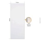 Folha De Porta 300x110cm Piso Teto Prime Mapaf Marrom Claro