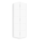 Folha de Porta Camarão Decorada Madeira Colméia Pintura UV Branco 2,10x0,60m Artens