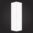 Folha de Porta Camarão Decorada Madeira Colméia Pintura UV Branco 2,10x0,80m Artens