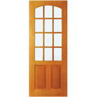 Folha de Porta de Giro Vidro de Madeira Maciça Angelin Ambos os Lados 2,10x0,80m 340 Galon